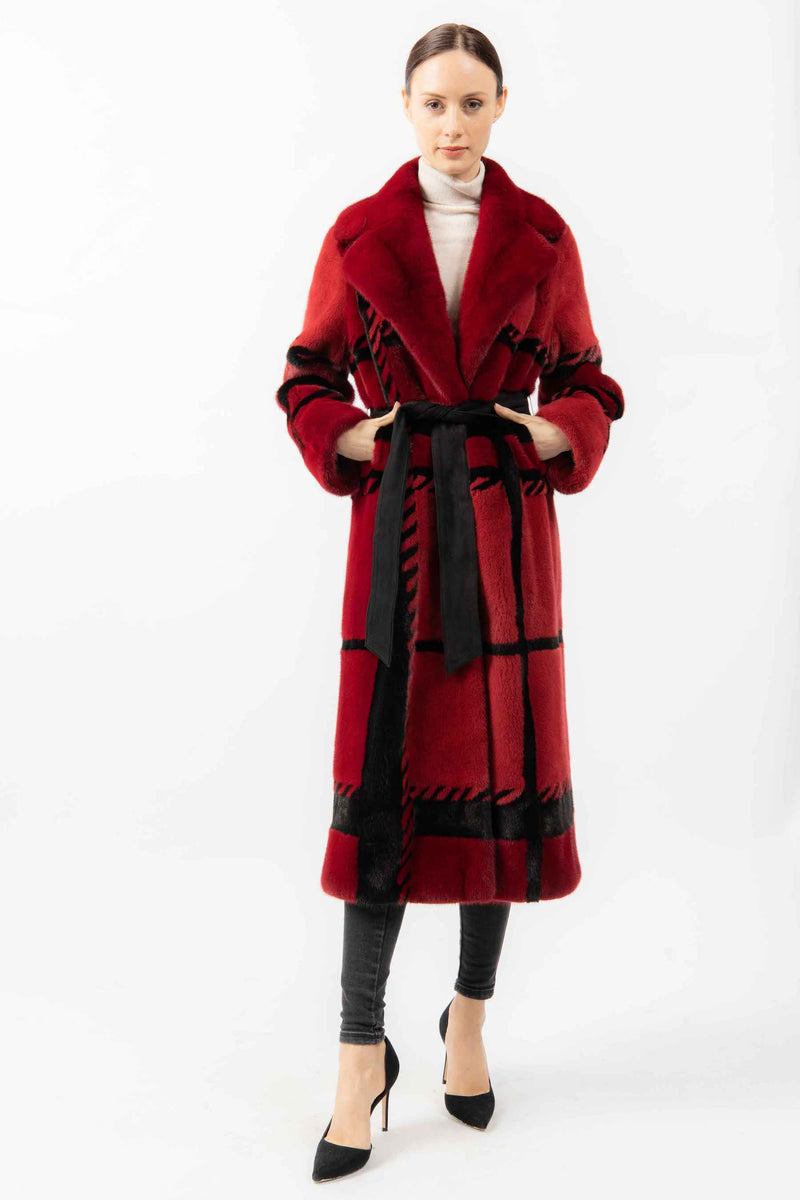 ジャケット・アウター 6(ROKU) FAKE MINK FUR COAT 36 6（ロク）の「＜6(ROKU)＞FAKE MINK FUR COAT/ｺｰﾄ ◇（その他